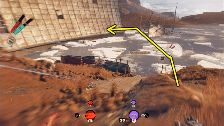 Powróćcie na suchy ląd i kontynuujcie sprint wzdłuż linii brzegowej - Deathloop: Gdzie są pudła w Wyzwaniu przebudzenia (Wake Up Challenge)? - Deathloop - poradnik do gry