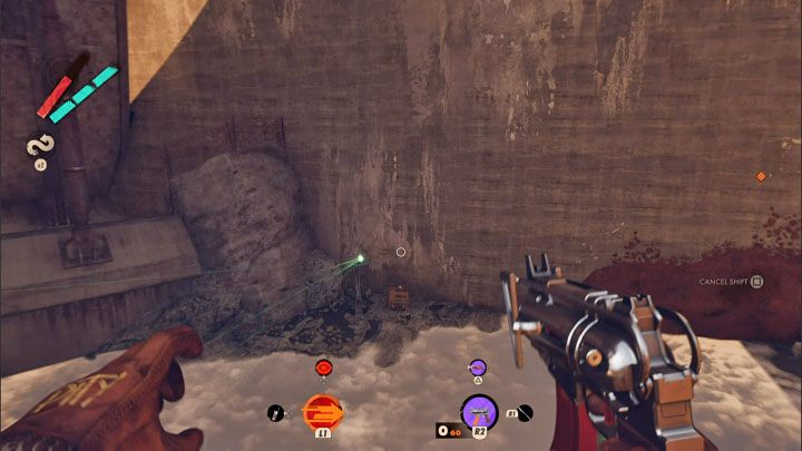 Dotrzyjcie do miejsca z wieżyczką, a znajdziecie tu trzecie pudło - Deathloop: Gdzie są pudła w Wyzwaniu przebudzenia (Wake Up Challenge)? - Deathloop - poradnik do gry