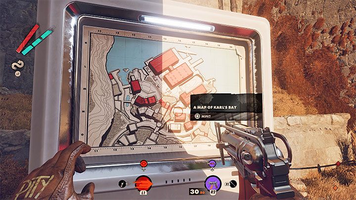 Domyślnie nie możecie niestety na bieżąco korzystać z mapy okolicy - czy to pełnoekranowej czy mini-mapy - Deathloop: Czy są mapy lokacji? - Deathloop - poradnik do gry