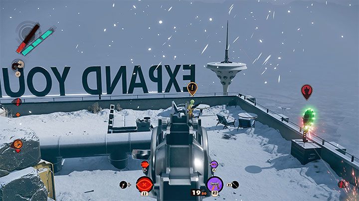 Rozpocznie się duża bitwa z eternalistami, którzy będą docierali do lokacji z przekaźnikami z różnych stron - Deathloop: Jak zdobyć trofeum Koniec gry? - Deathloop - poradnik do gry