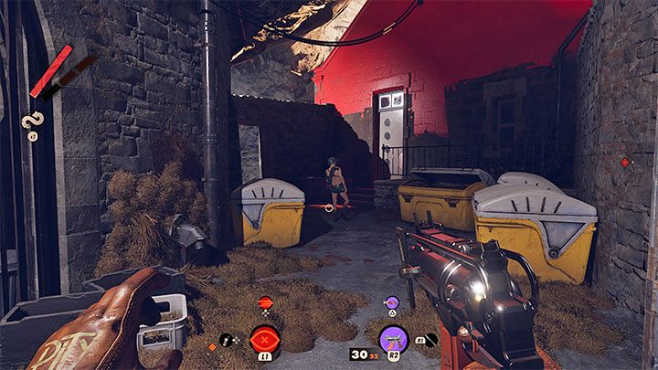 Musicie zainteresować się budynkiem Dawn of Reason i jego okolicami - dla przypomnienia jest on w środkowej części dzielnicy - Deathloop: Jak zdobyć trofeum Nagi zgon? - Deathloop - poradnik do gry