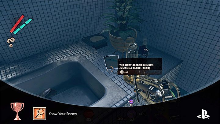 Sposób odblokowania: Uzupełnij do końca jedną z teczek z aktami AEONU - Deathloop: Wszystkie trofea, osiągnięcia - Deathloop - poradnik do gry