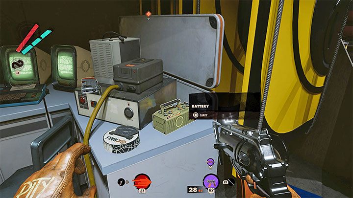 Baterie to jeden z rodzajów interaktywnych obiektów, które możecie odnajdywać razem z lootem w świecie gry - Deathloop: Jak używać baterii? - Deathloop - poradnik do gry