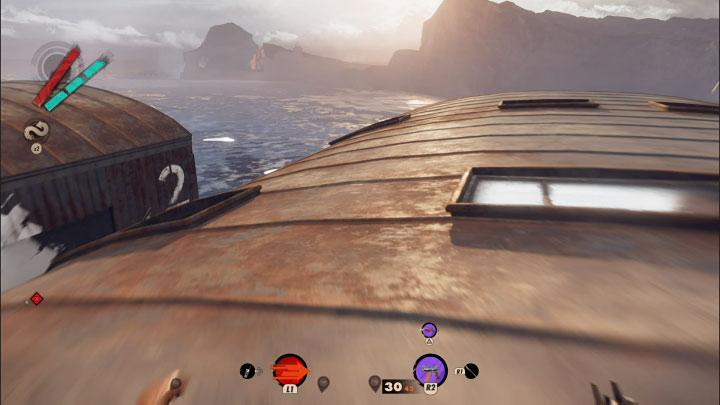 Wejścia do hangaru 2 są pozamykane i najłatwiej możecie przedostać się do niego od strony hangaru 1 - Deathloop: Teoria chaosu - solucja, opis przejścia - Deathloop - poradnik do gry