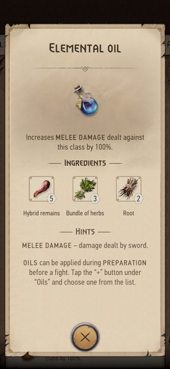 Z tego przygotujecie: Olej przeciwko istotom magicznym (Elemental Oil) - Wiedźmin Pogromca potworów: Surowce z potworów - Wiedźmin Pogromca potworów - poradnik do gry