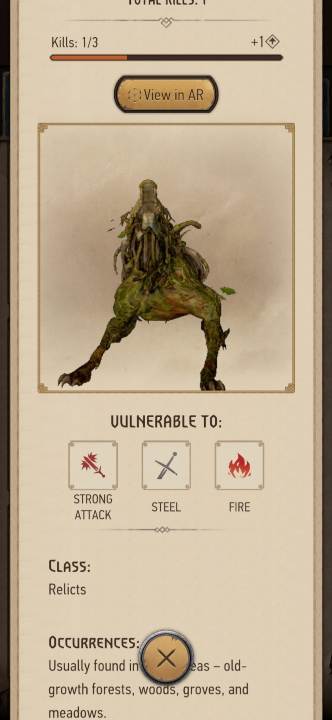 Z gromady reliktu możecie zdobyć - Wiedźmin Pogromca potworów: Surowce z potworów - Wiedźmin Pogromca potworów - poradnik do gry