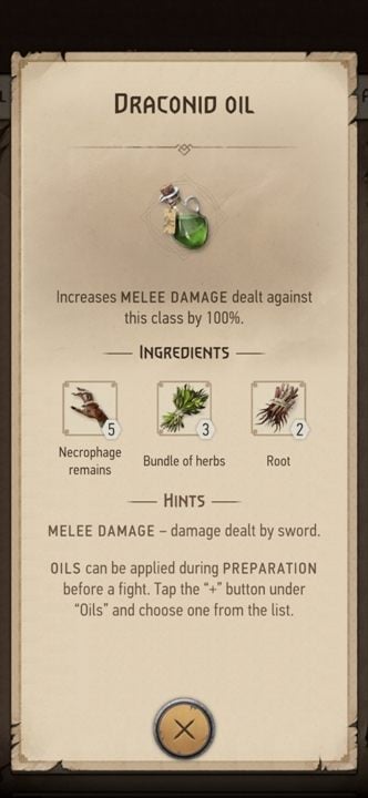 Z tego przygotujecie: Olej przeciwko drakonidom (Draconid Oil) - Wiedźmin Pogromca potworów: Surowce z potworów - Wiedźmin Pogromca potworów - poradnik do gry