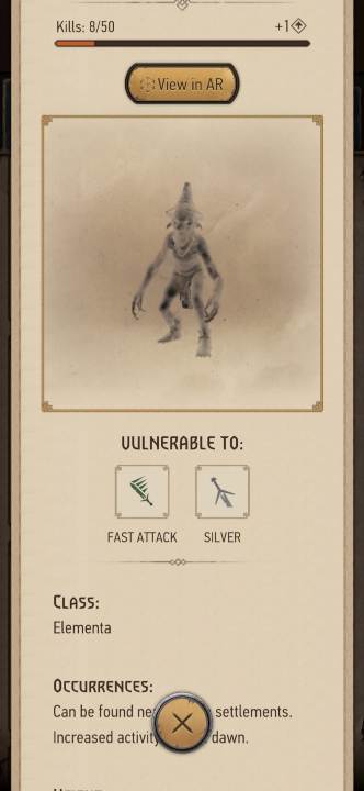 Z gromady istot magicznych możecie zdobyć - Wiedźmin Pogromca potworów: Surowce z potworów - Wiedźmin Pogromca potworów - poradnik do gry