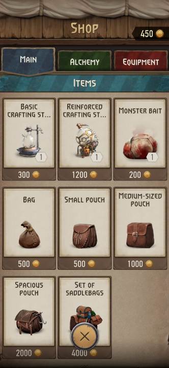 W sklepie można zakupić kilka ciekawych przedmiotów, które znacznie ułatwią rozgrywkę - Wiedźmin Pogromca potworów: Zawartość - co można kupić? - Wiedźmin Pogromca potworów - poradnik do gry