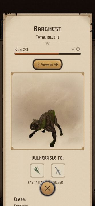 1 - Wiedźmin Pogromca potworów: Walka - bestiariusz - Wiedźmin Pogromca potworów - poradnik do gry