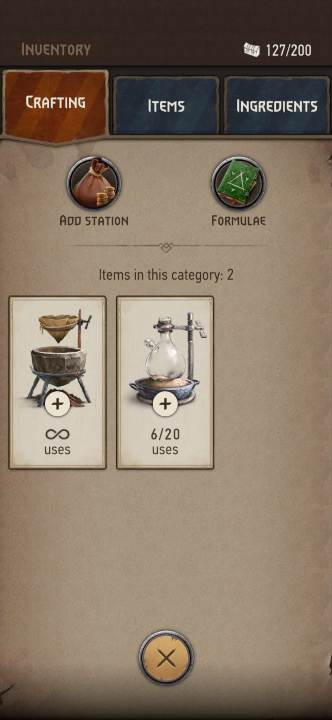 Następnie wystarczy wybrać dowolne stanowisko do wytwarzania, a następnie interesujący Was przedmiot - Wiedźmin Pogromca potworów: Wytwarzanie - Wiedźmin Pogromca potworów - poradnik do gry