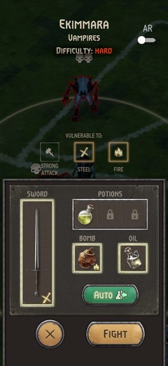 Przy wyborze sprzętu gra będzie bardzo pomocna - Wiedźmin Pogromca potworów: Przeciwnik jest za trudny - co zrobić? - Wiedźmin Pogromca potworów - poradnik do gry