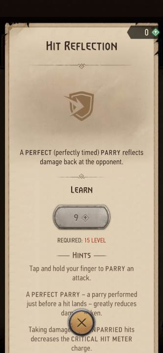 Działanie: precyzyjne parowanie odbija obrażenia - Wiedźmin Pogromca potworów: Umiejętności - walka - Wiedźmin Pogromca potworów - poradnik do gry