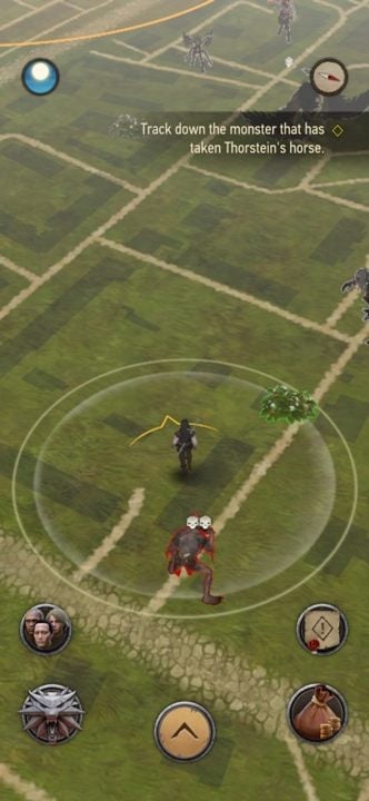 Na mapie pojawiają się surowce - zazwyczaj w postaci krzaków - Wiedźmin Pogromca potworów: Porady na start - Wiedźmin Pogromca potworów - poradnik do gry