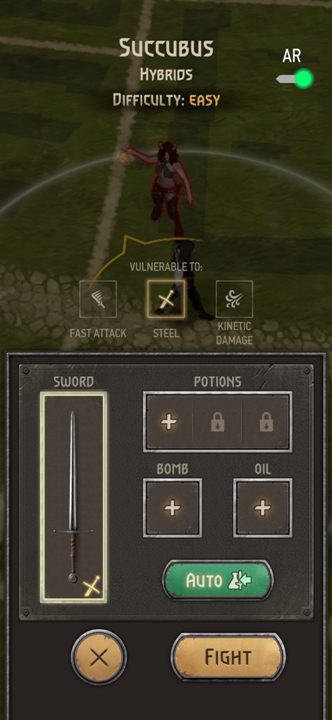 Przed walką możecie wybrać sprzęt, eliksiry, oleje i dodatkowe przedmioty - Wiedźmin Pogromca potworów: Porady na start - Wiedźmin Pogromca potworów - poradnik do gry