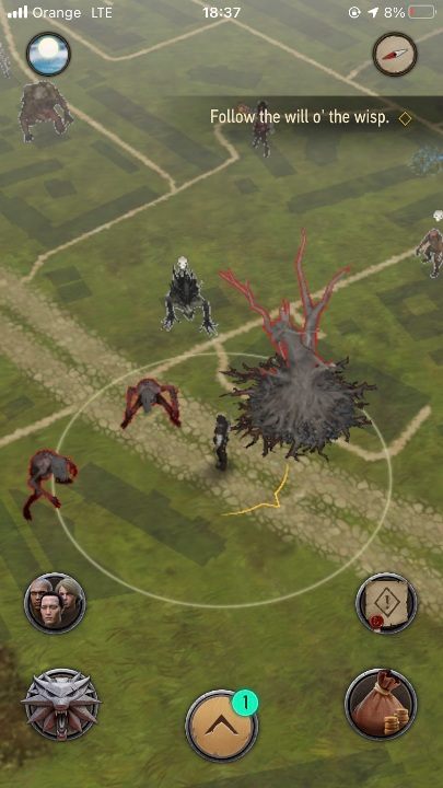 Nemetony wyglądają jak drzewa - Wiedźmin Pogromca potworów: Nemeton - oczyszczanie - Wiedźmin Pogromca potworów - poradnik do gry