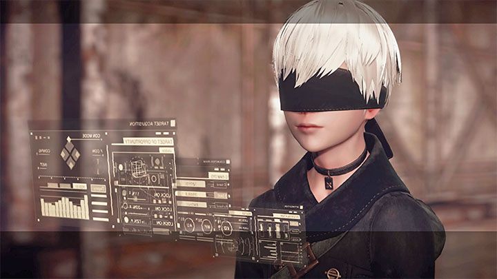 Hakowaniem może zajmować się 9S, czyli druga grywalna postać gry - NieR Automata: Hakowanie - NieR Automata - poradnik do gry