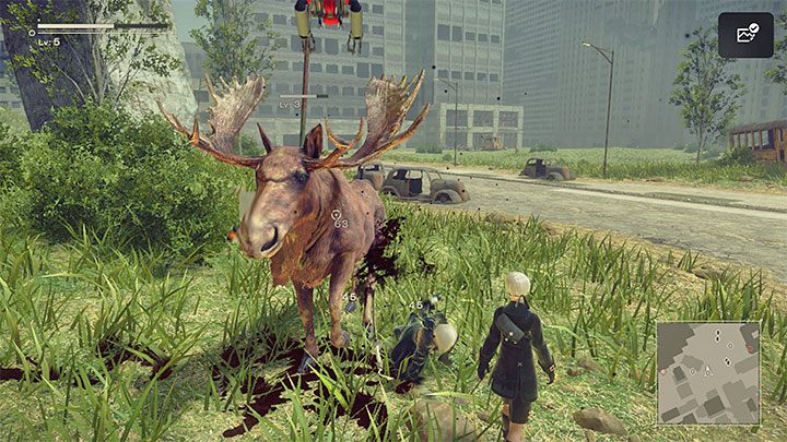 W trakcie przemierzania świata gry możecie napotykać dzikie zwierzęta, do których zaliczają się m - NieR Automata: Zwierzęta - jak oswoić? - NieR Automata - poradnik do gry
