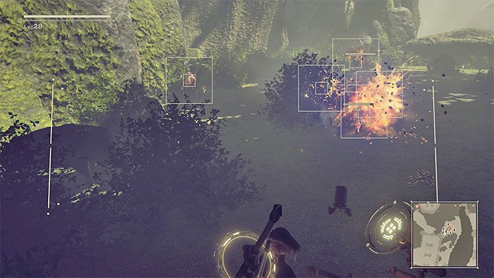 Pod C dysponuje rakietami samonaprowadzalnymi Homing Missiles - NieR Automata: Wszystkie pody - jak odblokować? - NieR Automata - poradnik do gry