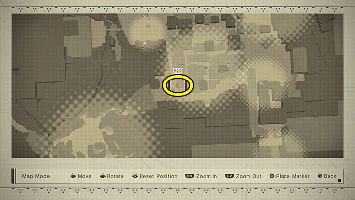 Budynek, o którym mowa znajduje się w obszarze ruiny miasta (City Ruins), a konkretnie niedaleko przejścia na pustynię (Desert Zone) - NieR Automata: Robo Dojo - jak dotrzeć na dach? - NieR Automata - poradnik do gry