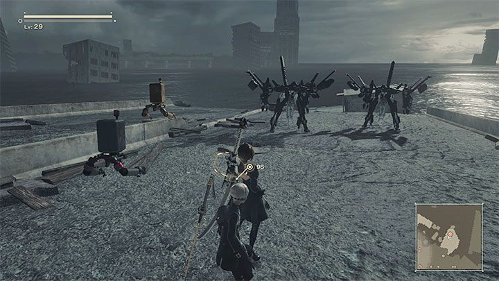 W NieR Automata są dwa nieoficjalne punkty bez powrotu, których przekroczenie może zablokować dostęp do wybranej opcjonalnej zawartości gry - NieR Automata: Route B - co można przenieść? - NieR Automata - poradnik do gry