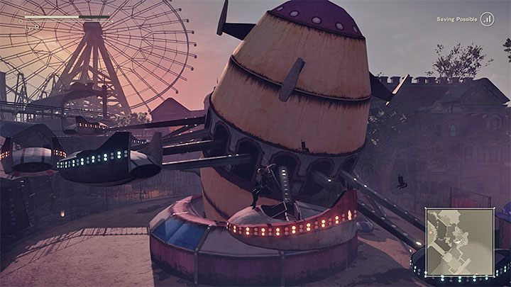 Drogę do kolejnej lokacji zasłania płot i musicie wykazać się sprytem - NieR Automata: 4 Rozdział, Route A - solucja, opis przejścia - NieR Automata - poradnik do gry