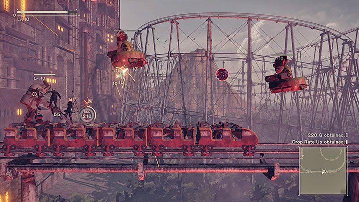 Niezależnie od tego czy walczyliście z czołgiem czy też nie musicie wyruszyć dalej - NieR Automata: 4 Rozdział, Route A - solucja, opis przejścia - NieR Automata - poradnik do gry