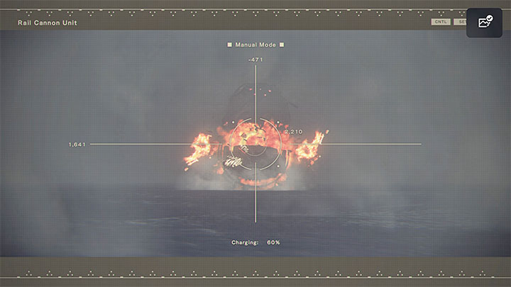 Waszym zadaniem będzie oczywiście atakowanie kolosa, przy czym z oddawaniem strzałów zawsze czekajcie aż kolos otworzy paszczę - NieR Automata: 7 Rozdział, Route A - solucja, opis przejścia - NieR Automata - poradnik do gry