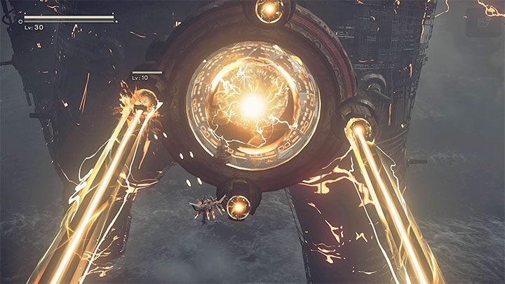 Otrzymacie docelowo polecenie zniszczenia kolejnego generatora EMP zlokalizowanego na plecach kolosa - NieR Automata: 7 Rozdział, Route A - solucja, opis przejścia - NieR Automata - poradnik do gry