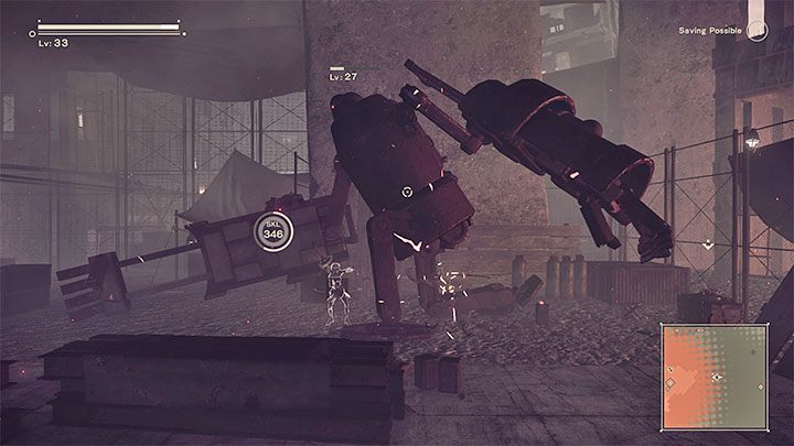 Po tym jak po raz drugi zjawicie się w obozie ruchu oporu przystąpcie już do walk z maszynami - NieR Automata: 10 Rozdział, Zakończenie A, Route A - solucja, opis przejścia - NieR Automata - poradnik do gry
