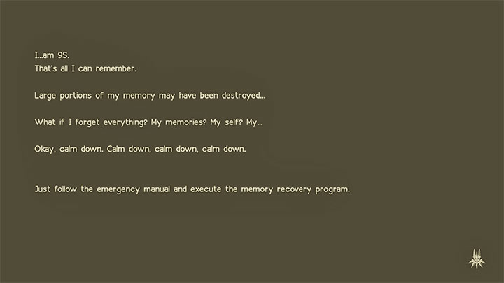 Będą załączały się sceny tekstowe - NieR Automata: 8 Rozdział, Route B - solucja, opis przejścia - NieR Automata - poradnik do gry