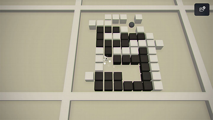 Za obiektem symbolizującym serwer odblokuje się ścieżka i musicie zacząć nią podążać - NieR Automata: 9 Rozdział, Route B - solucja, opis przejścia - NieR Automata - poradnik do gry