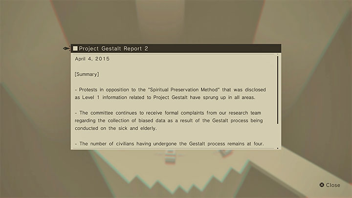 Dodatkowo możecie opcjonalnie badać boczne odnogi i docierać dzięki temu do miejsc, w których są nowe białe kwadraty - NieR Automata: 9 Rozdział, Route B - solucja, opis przejścia - NieR Automata - poradnik do gry