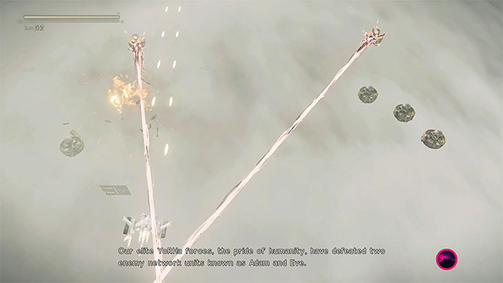 Gra przywróci sterowanie 2B i będziecie używali Flight Suita - NieR Automata: 11 Rozdział, 2B i 9S - Route C,D - solucja, opis przejścia - NieR Automata - poradnik do gry