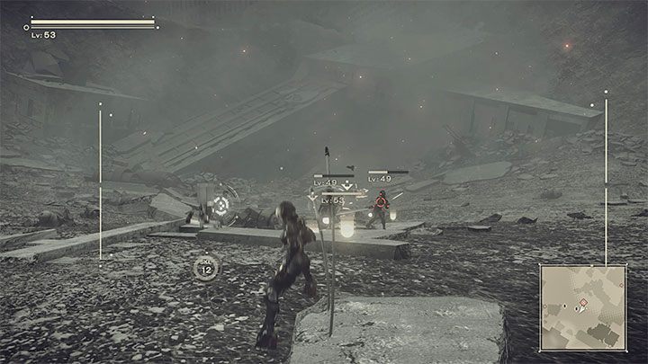 Otrzymacie kolejne wytyczne, tym razem dotyczące ochraniania 9S podczas gdy będzie zajęty hakowaniem - NieR Automata: 11 Rozdział, 2B i 9S - Route C,D - solucja, opis przejścia - NieR Automata - poradnik do gry