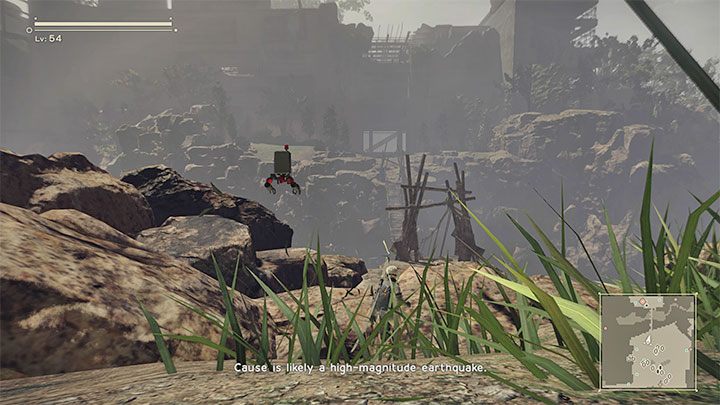 Po obejrzeniu scenek przerywnikowych odzyskacie kontrolę nad 9S - NieR Automata: 11 Rozdział, 2B i 9S - Route C,D - solucja, opis przejścia - NieR Automata - poradnik do gry