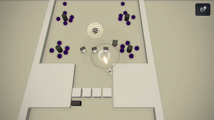 Zauważcie, że mini-gra nie ma limitu czasu i w rezultacie nie powinniście się śpieszyć - NieR Automata: 15 Rozdział, 9S - Route C,D - solucja, opis przejścia - NieR Automata - poradnik do gry