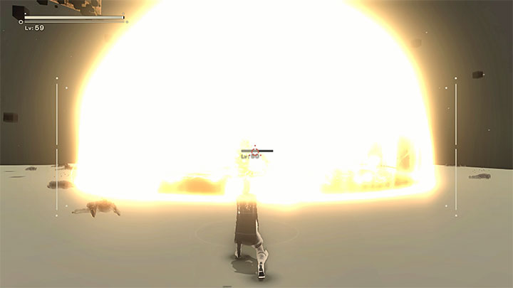 W trakcie rozgrywania tego starcia polegajcie na hakowaniu, dzięki czemu przeciwnik może jednorazowo tracić duże ilości punktów zdrowia - NieR Automata: 15 Rozdział, 9S - Route C,D - solucja, opis przejścia - NieR Automata - poradnik do gry