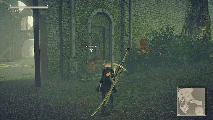 3 - NieR Automata: Las i Zamek - solucja, misje poboczne - NieR Automata - poradnik do gry
