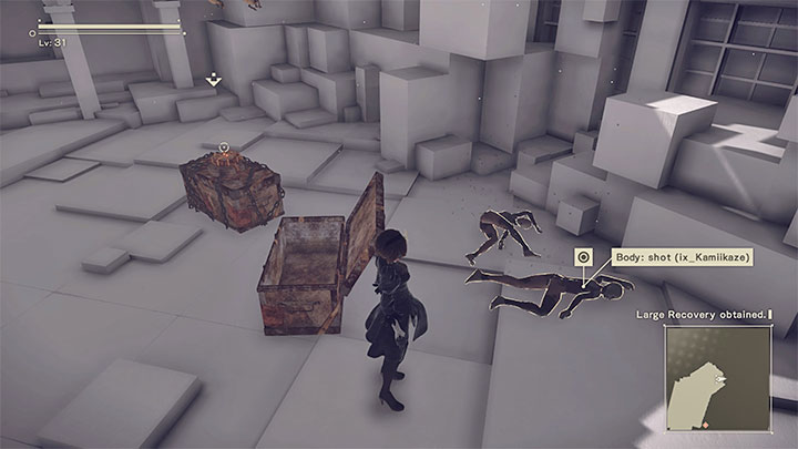 Na terenie Skopiowanego Miasta nie spotkacie żadnych zwykłych przeciwników - NieR Automata: 8 Rozdział, Route A - solucja, opis przejścia - NieR Automata - poradnik do gry