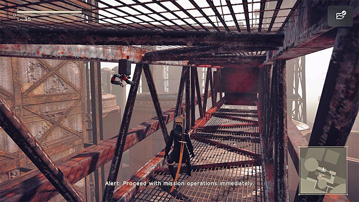 Po raz pierwszy przejmiecie kontrolę nad postacią 9S - NieR Automata: 1 Rozdział, Route B - solucja, opis przejścia - NieR Automata - poradnik do gry