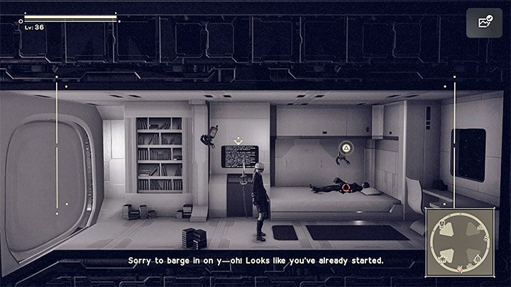 Pierwsza wizyta w Bunkrze (Bunker) z perspektywy 9S nie zaskoczy Was niczym szczególnym - NieR Automata: 1 Rozdział, Route B - solucja, opis przejścia - NieR Automata - poradnik do gry