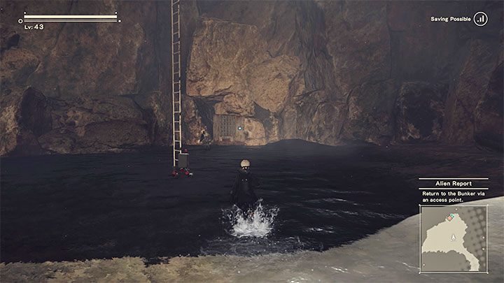 Pod koniec rozdziału możecie na nowo odblokować opcję szybkiej podróży, przy czym w dalszym ciągu zakazane będzie wybieranie stacji Access Points z lasu, zamku oraz zalanego miasta - NieR Automata: 5 Rozdział, Route B - solucja, opis przejścia - NieR Automata - poradnik do gry