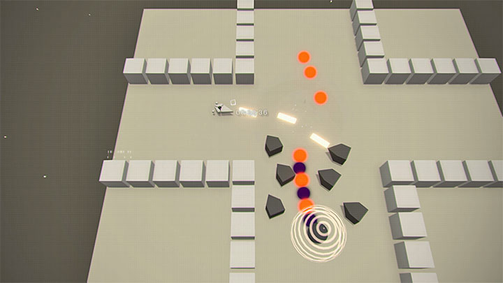 W trakcie przelotu w stronę miejsca lądowania w ruinach miasta (City Ruins) czeka Was kolejne starcie z mini-bossem Goliath Flyer - NieR Automata: 10 Rozdział, Zakończenie B, Route B - solucja, opis przejścia - NieR Automata - poradnik do gry