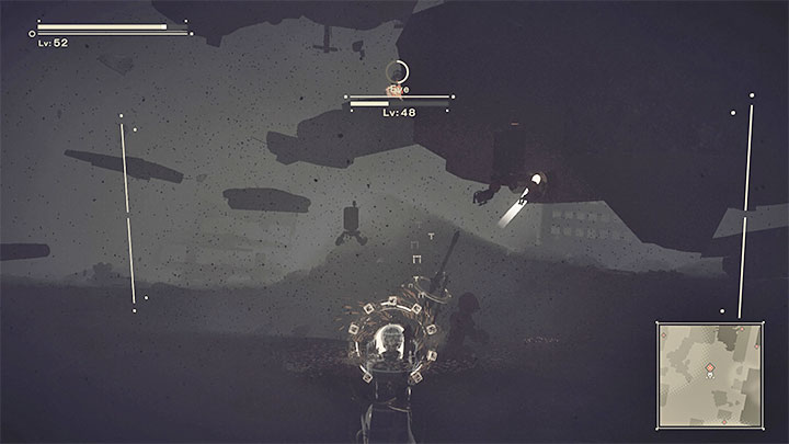 Tak samo jak w Route A do zaliczenia będzie opcjonalna sekwencja dotarcia do Eve dzięki skakaniu po kolejnych platformach i także i tym razem nie jest ona obowiązkowa - NieR Automata: 10 Rozdział, Zakończenie B, Route B - solucja, opis przejścia - NieR Automata - poradnik do gry