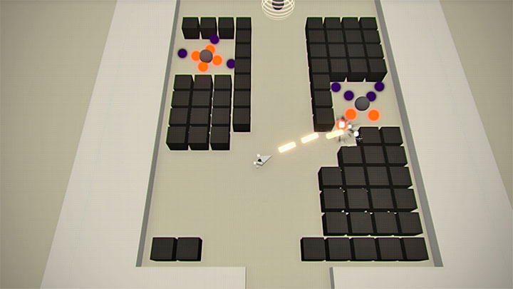 Wieża oczywiście nie otworzy się od razu, tylko musicie zaliczyć nową mini-grę hakerską - NieR Automata: 17 Rozdział, 9S i A2 - Route C, D - solucja, opis przejścia - NieR Automata - poradnik do gry