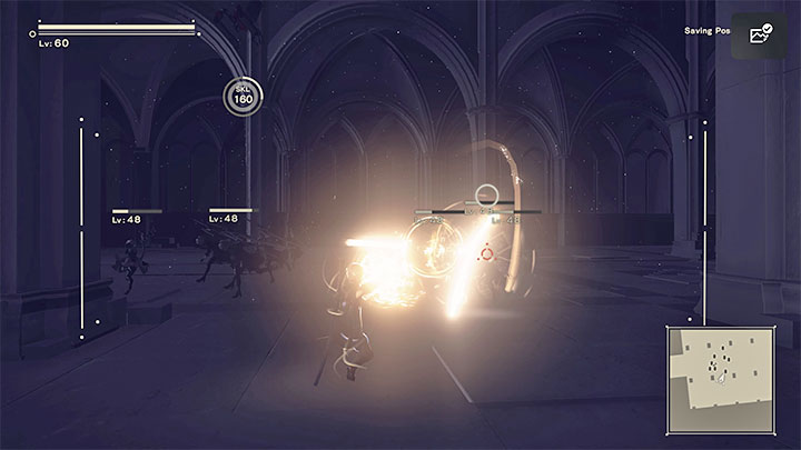 W jednym z kolejnych pomieszczeń spotkacie modele 2B, które będą miały wrogie intencje i rozpoczną się walki z nimi - NieR Automata: 17 Rozdział, 9S i A2 - Route C, D - solucja, opis przejścia - NieR Automata - poradnik do gry