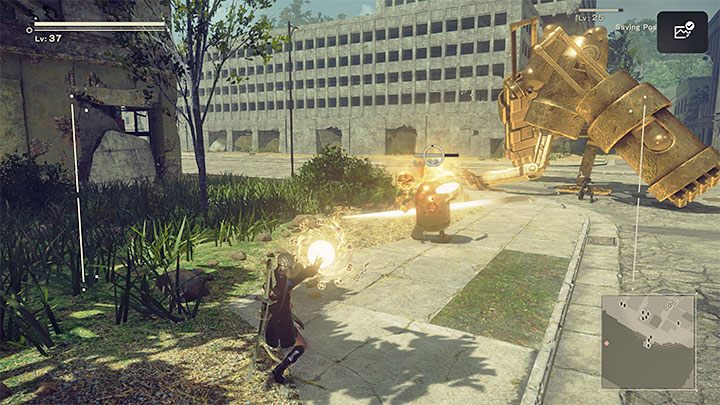 1 - NieR Automata: Złoci przeciwnicy - jak zabijać? - NieR Automata - poradnik do gry