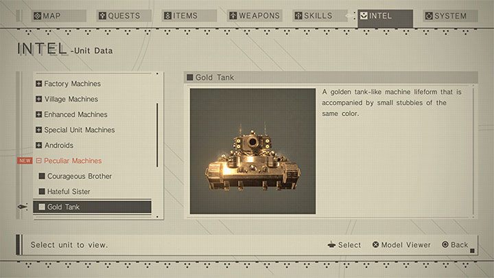 Koniecznie sprawdzajcie loot pozostawiany przez złotych wrogów, bo mogą to być wartościowe przedmioty, m - NieR Automata: Złoci przeciwnicy - jak zabijać? - NieR Automata - poradnik do gry