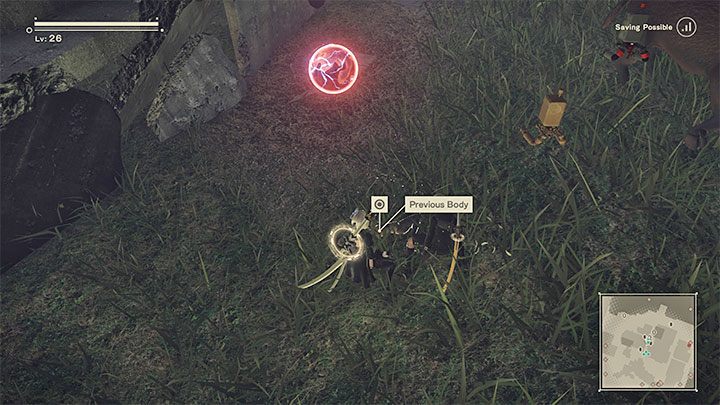 W NieR Automata występuje podobna mechanika do gier Souls, która polega na tym, że odzyskanie całego wyposażenia wiąże się z koniecznością dotarcia do miejsca śmierci - NieR Automata: Śmierć i jej konsekwencje - NieR Automata - poradnik do gry